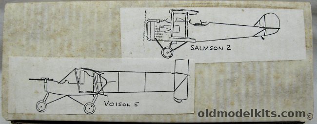 Cramer Craft 1/72 Salmson 2 and Voisin 5, 1009 1004 plastic model kit